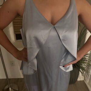 St. John brand new satin evening gown
